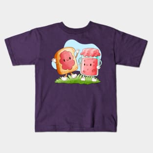 Funny Strawberry Jam Kids T-Shirt